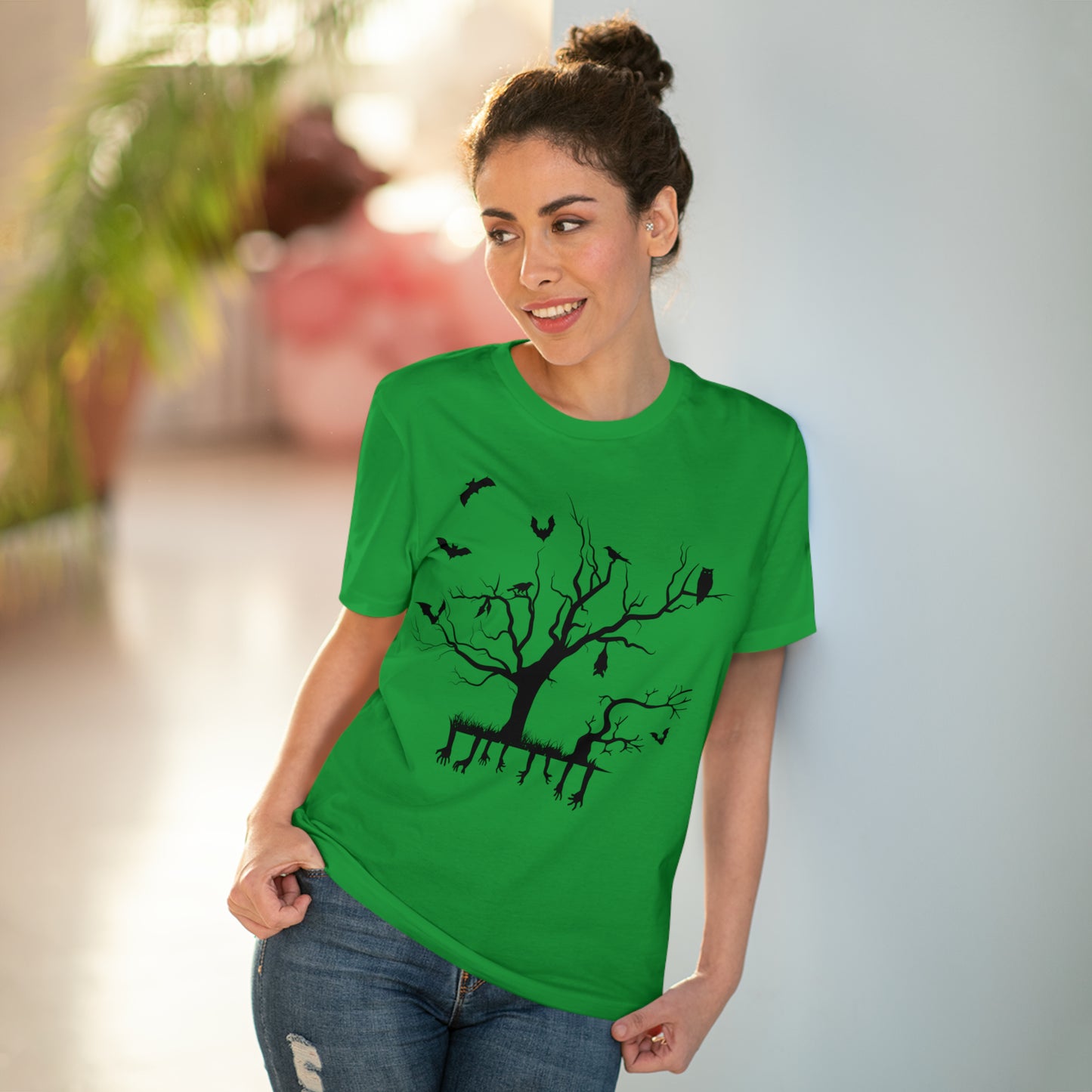 Halloween Zweig Bio Creator T-Shirt - Unisex