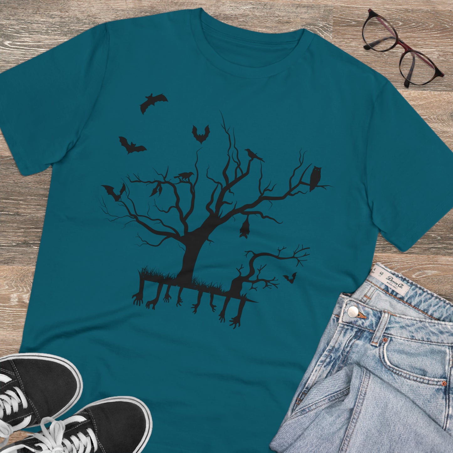 Halloween Branch Organic Creator T-shirt - Unisex