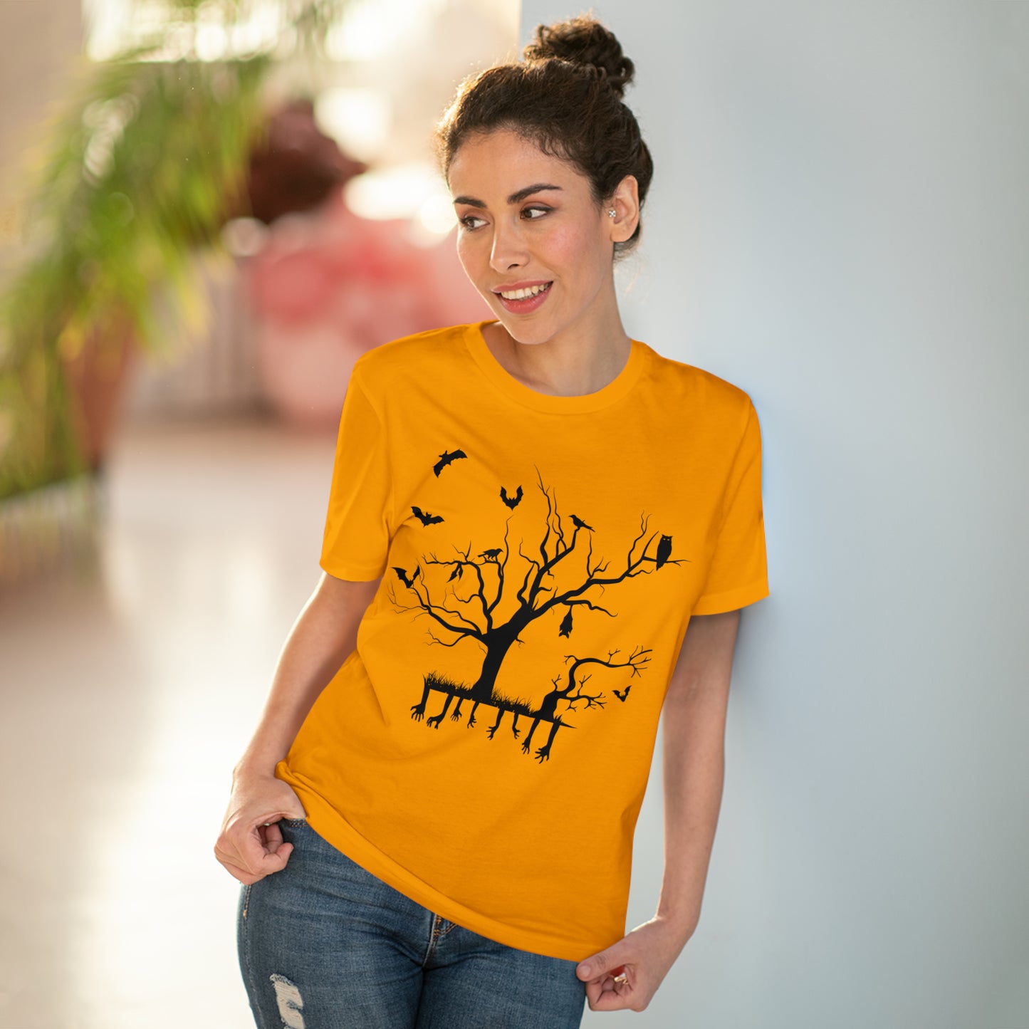 Halloween Branch Organic Creator T-shirt - Unisex