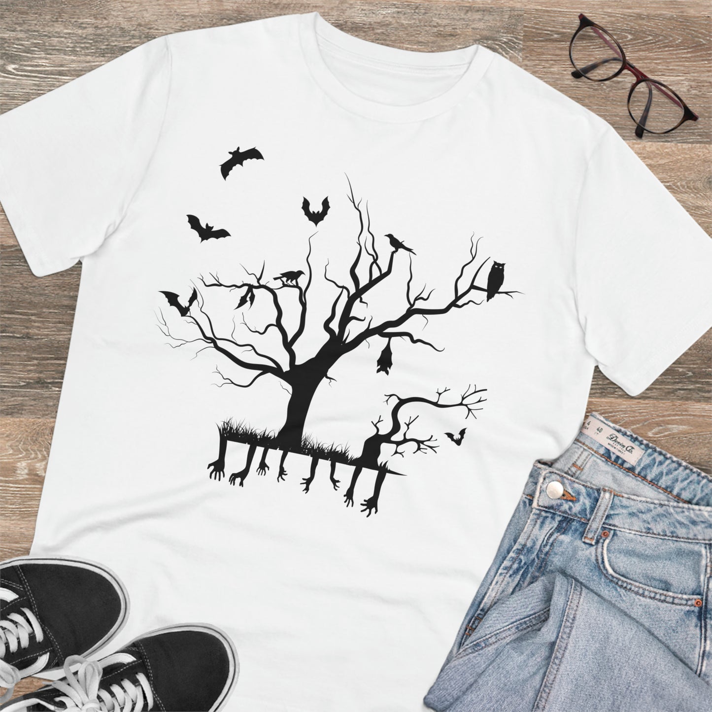 Halloween Zweig Bio Creator T-Shirt - Unisex