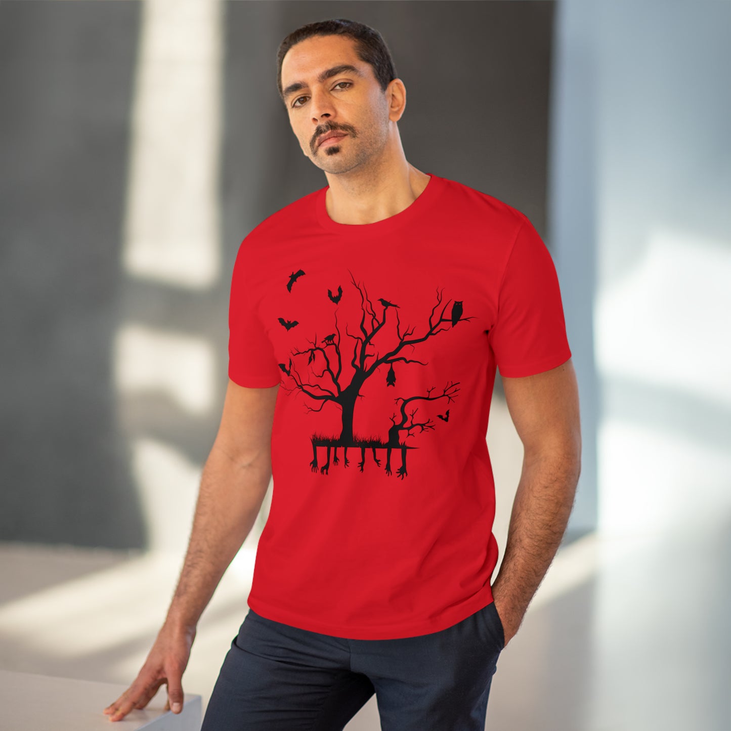 Halloween Branch Organic Creator T-shirt - Unisex